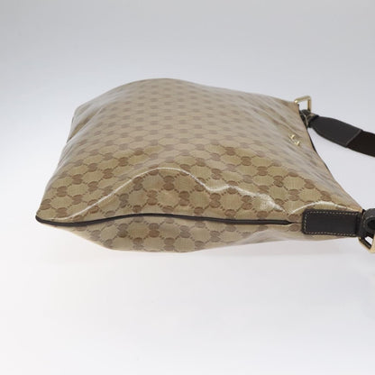Gucci Flap Messenger Bag (Outlet) GG Coated Canvas, BEIGE, CANVAS, Shoulder bag