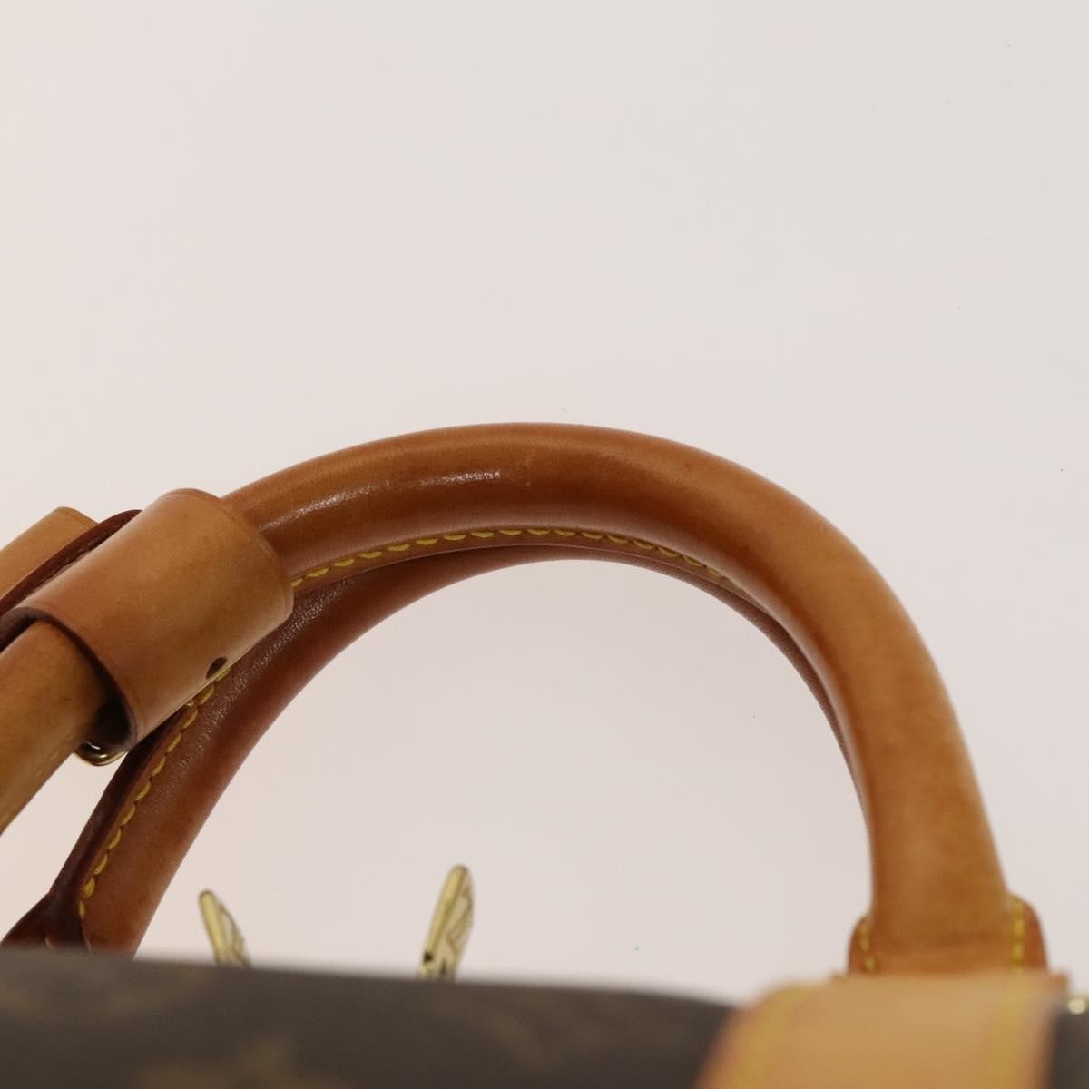 Louis Vuitton Keepall Bag Monogram Canvas, BROWN, CANVAS, Travel bag