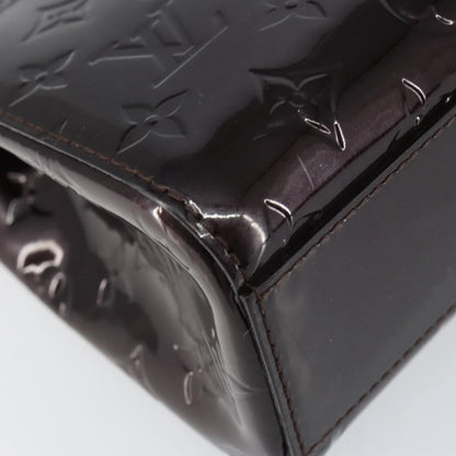 Louis Vuitton Catalina Handbag Monogram Vernis, PURPLE, PATENT_LEATHER, Handbag