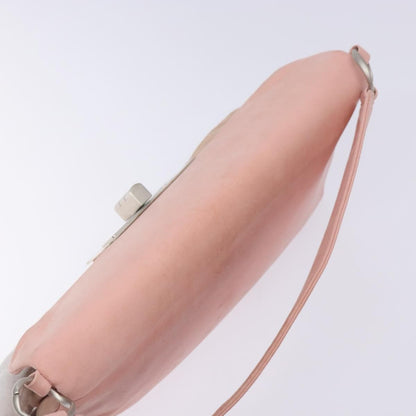 Chanel Giant Mademoiselle Lock Shoulder Bag Suede, PINK, SUEDE, Shoulder bag