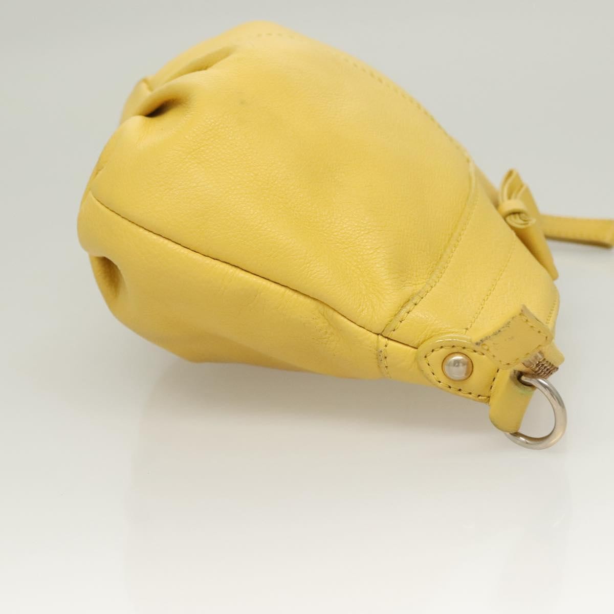 Burberry Blue Label shoulder bag Leather, YELLOW, LEATHER, Shoulder bag