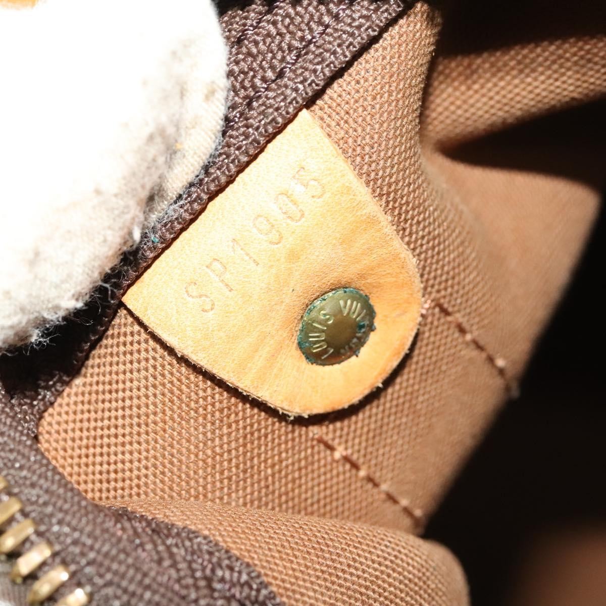 Louis Vuitton Keepall Bag Monogram Canvas, BROWN, CANVAS, Travel bag