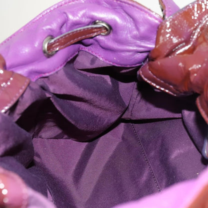 Christian Dior Le Trente Bag Cannage Quilt Patent, PURPLE, PATENT_LEATHER, Shoulder bag