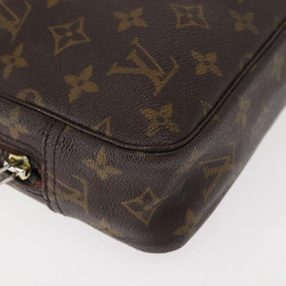 Louis Vuitton Trousse Toilette Monogram Canvas, BROWN, CANVAS, Clutche & pouche
