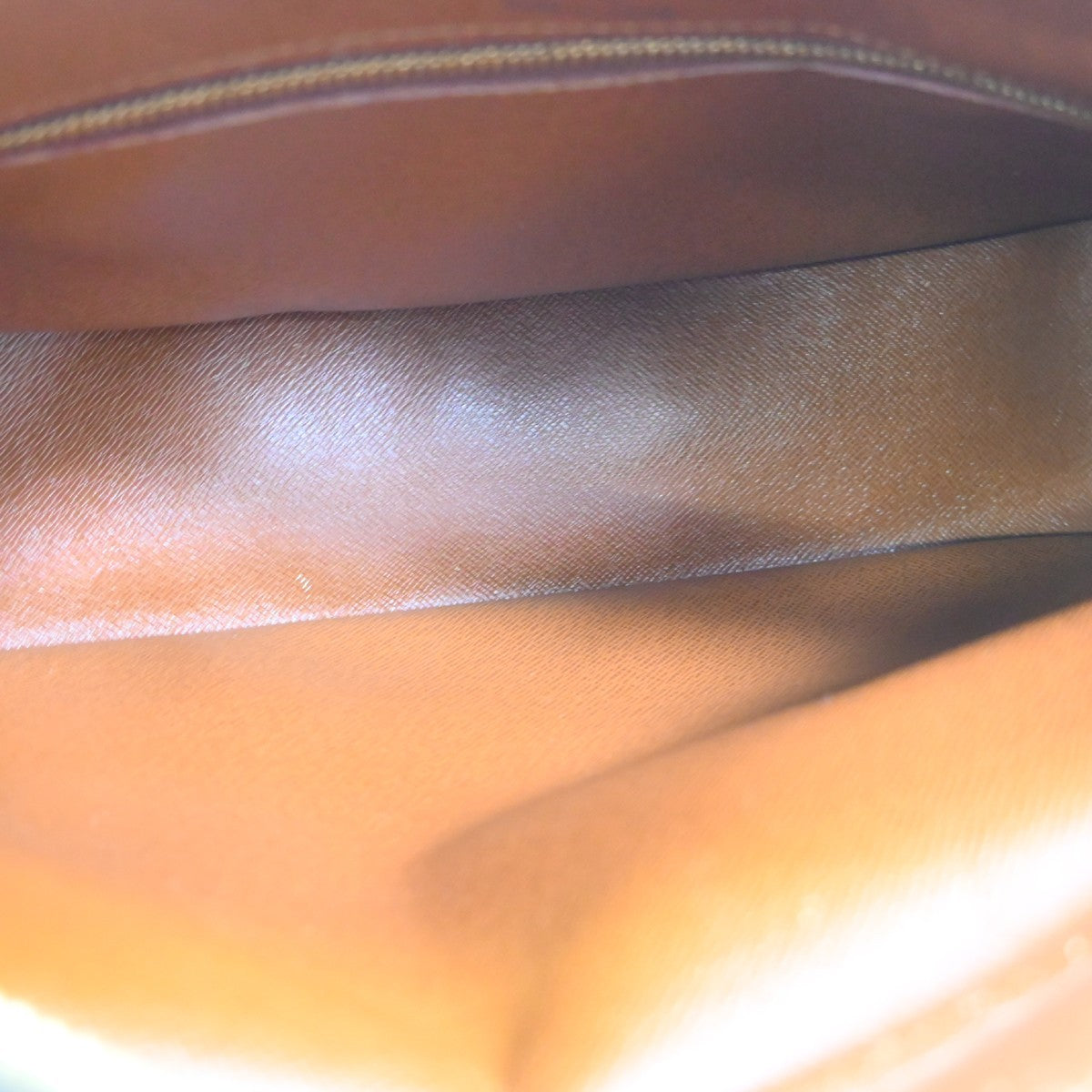Louis Vuitton Boulogne Handbag Monogram Canvas, Brown, Canvas, Shoulder Bag