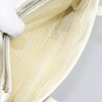 Prada Vintage Handbag Patent leather, WHITE, PATENT_LEATHER, Handbag