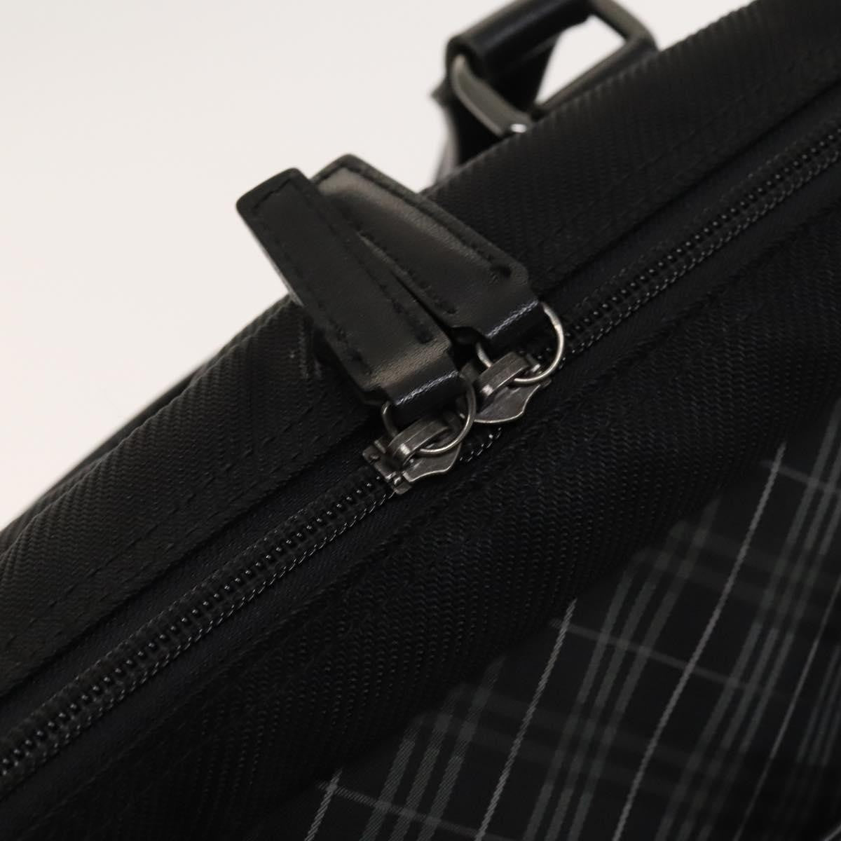 Burberry Black Label Business Bag Canvas, BLACK, CANVAS, Briefcase