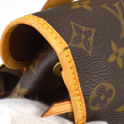 Louis Vuitton Bosphore Backpack Monogram Canvas, BROWN, CANVAS, Backpack