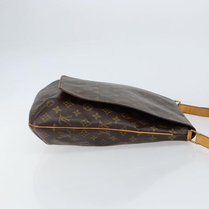 Louis Vuitton Musette Handbag Monogram Canvas, BROWN, CANVAS, Shoulder bag