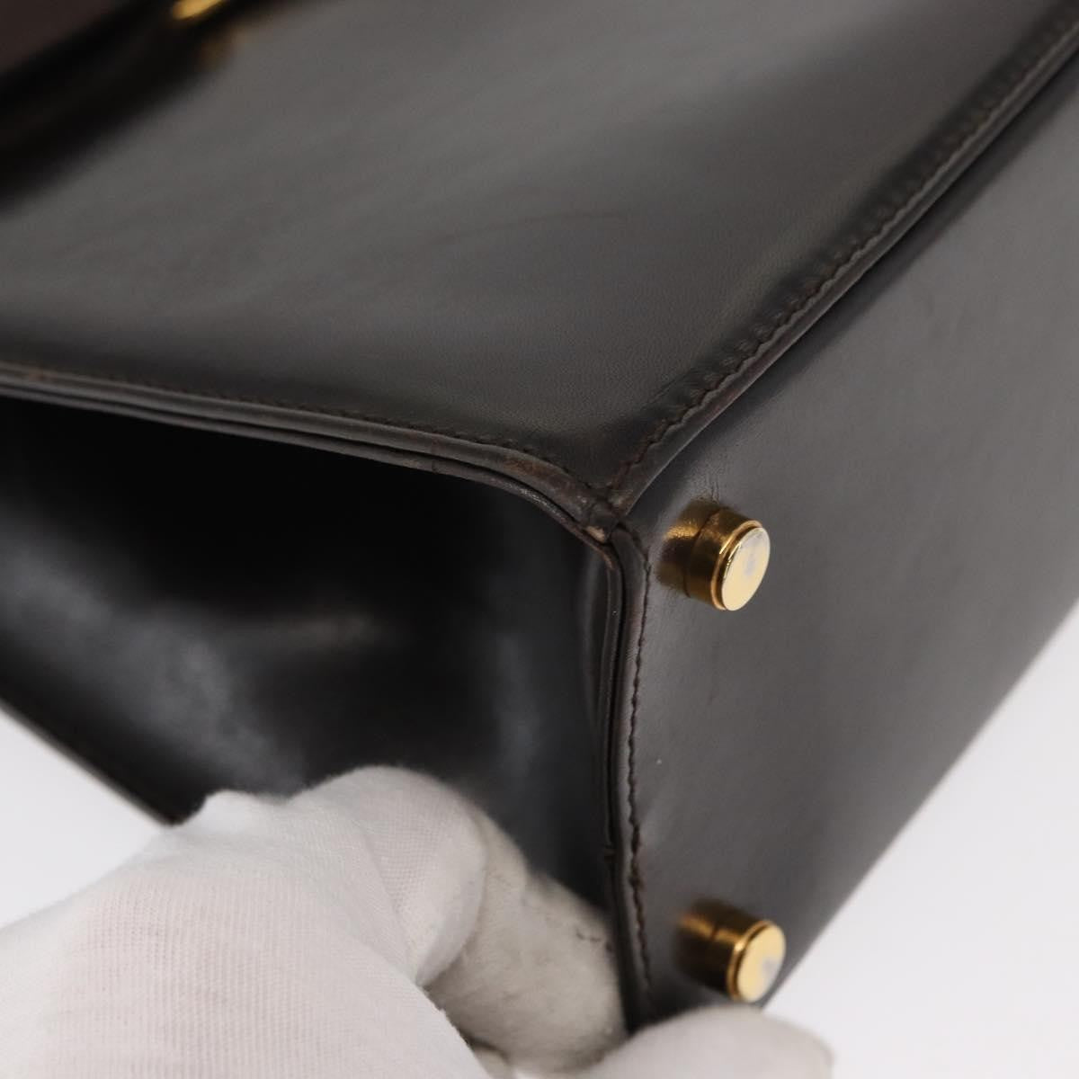 Salvatore Ferragamo Convertible Vara Bow Tote Leather, BROWN, LEATHER, Handbag