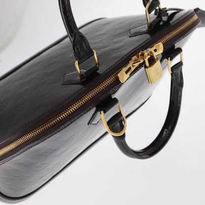 Louis Vuitton Alma Handbag Patent Leather, PURPLE, PATENT_LEATHER, Handbag