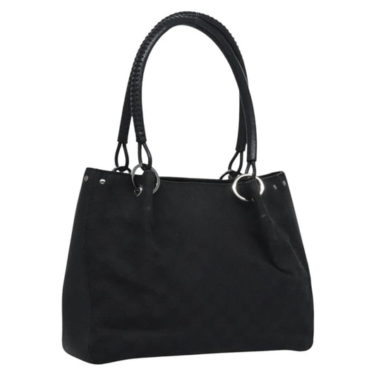 Gucci GG Canvas Bag Canvas, Black, Canvas, Handbag