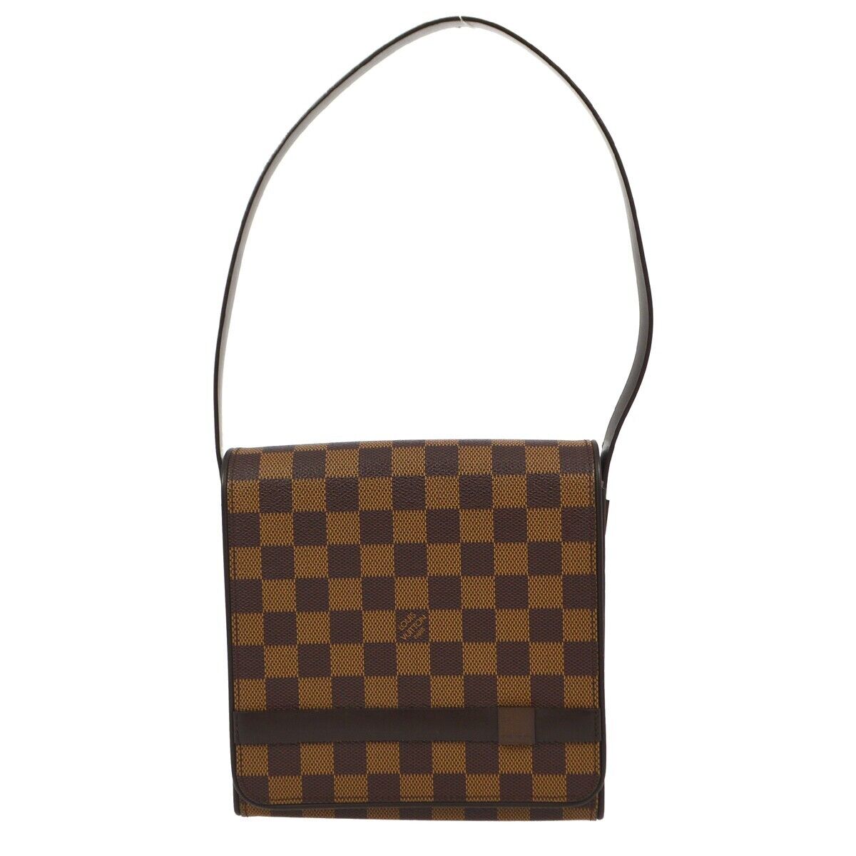 Louis Vuitton Tribeca Handbag Damier, BROWN, CANVAS, Shoulder bag