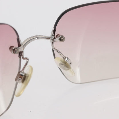 Chanel Logo CC Sunglasses Metal, PINK, METAL, Sunglasse