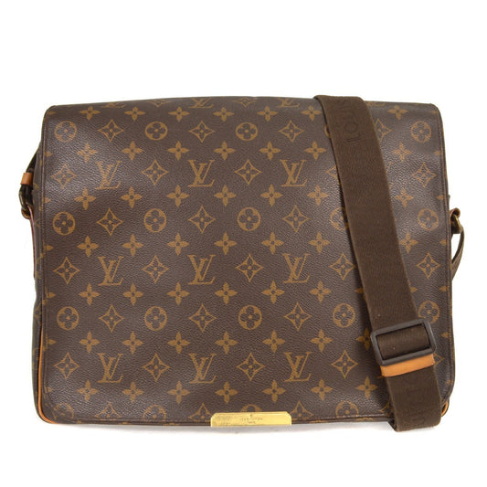 Louis Vuitton Abbesses Messenger Bag Monogram Canvas, BROWN, CANVAS, Shoulder bag