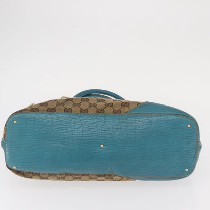 Gucci Hasler Tote GG Canvas, BEIGE, CANVAS, Tote bag