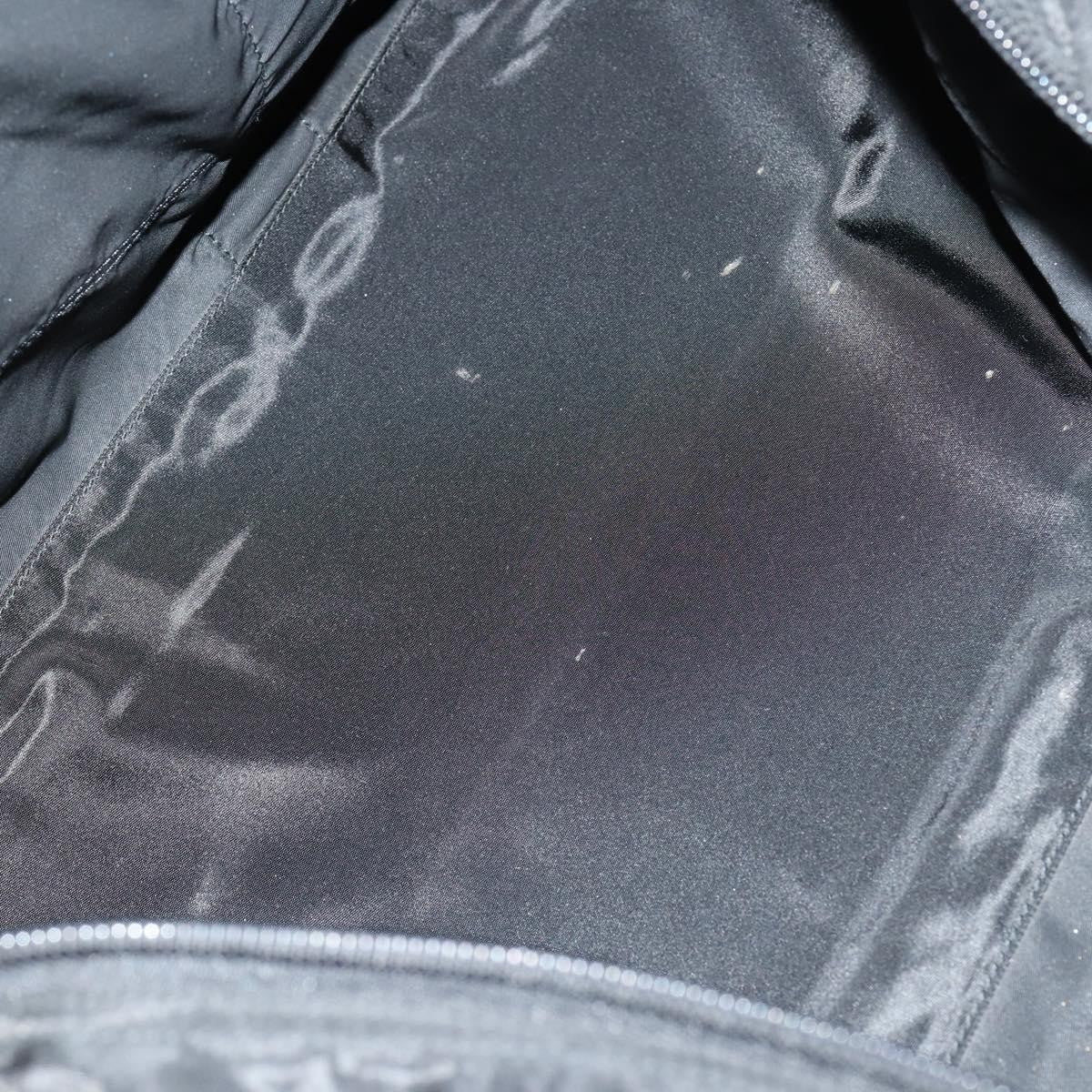 Prada Boston Bag Tessuto, BLACK, NYLON, Handbag