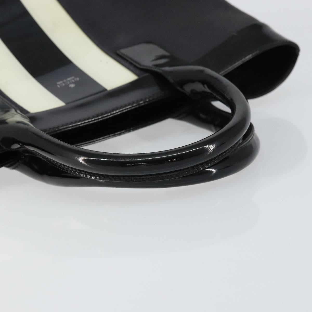 Gucci Vintage tote Canvas, BLACK, CANVAS, Tote bag