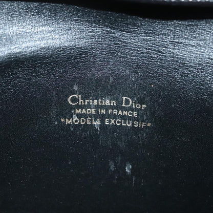 Christian Dior Vintage Trotter Pouch Diorissimo Canvas, BLACK, CANVAS, Clutche & pouche