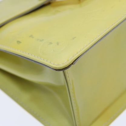 Louis Vuitton Spring Street NM Handbag Monogram Vernis with Monogram Canvas, BEIGE, PATENT_LEATHER, Handbag