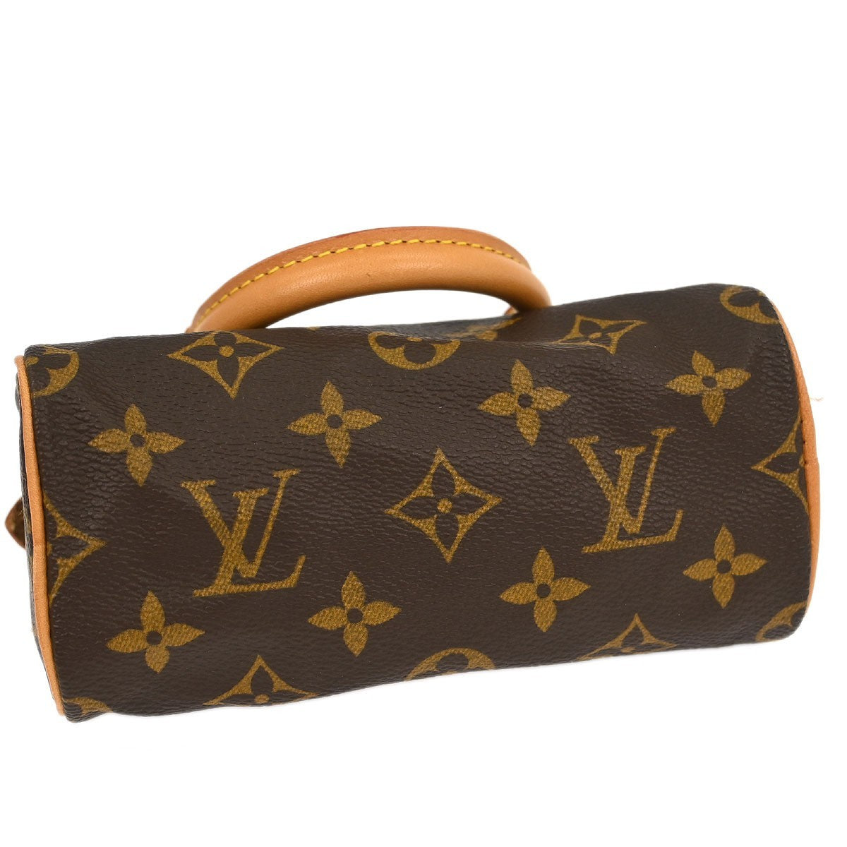 Louis Vuitton Speedy Mini HL Handbag Monogram Canvas, BROWN, CANVAS, Handbag