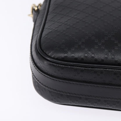 Gucci Diamante bright briefcase Leather, BLACK, LEATHER, Briefcase