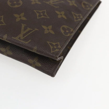 Louis Vuitton Toiletry Pouch Monogram Canvas, BROWN, CANVAS, Clutche & pouche