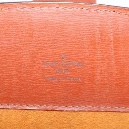 Louis Vuitton Cluny Shoulder Bag Epi Leather, BROWN, LEATHER, Shoulder bag