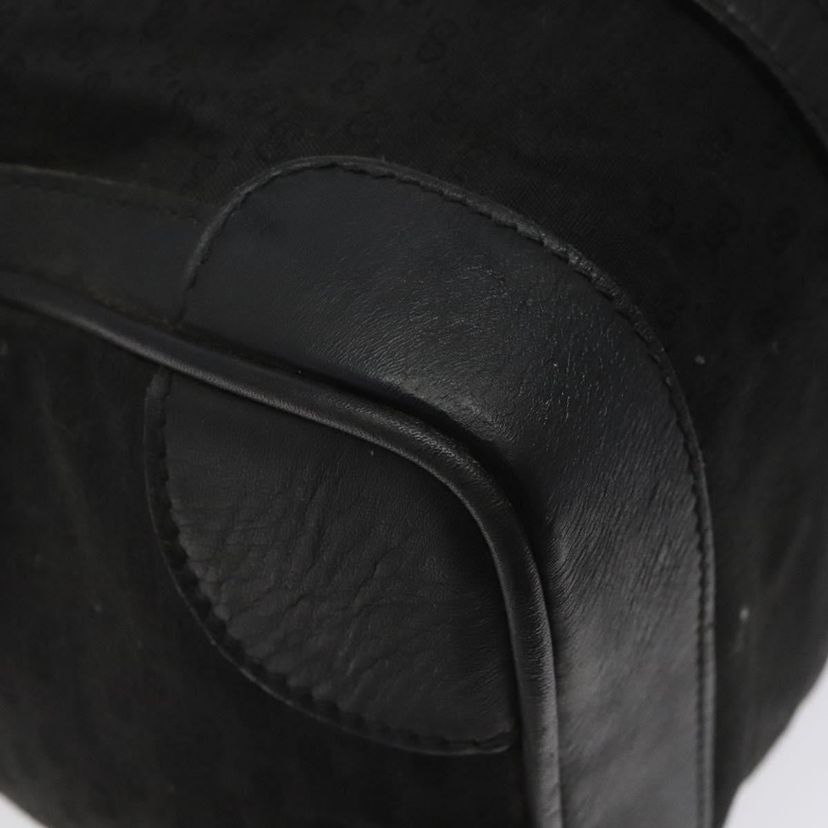 Gucci Vintage Web Boston Bag GG Canvas, BLACK, CANVAS, Handbag