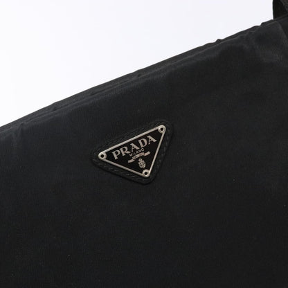 Prada cabas tessuto nylon, Black, Nylon, Handbag