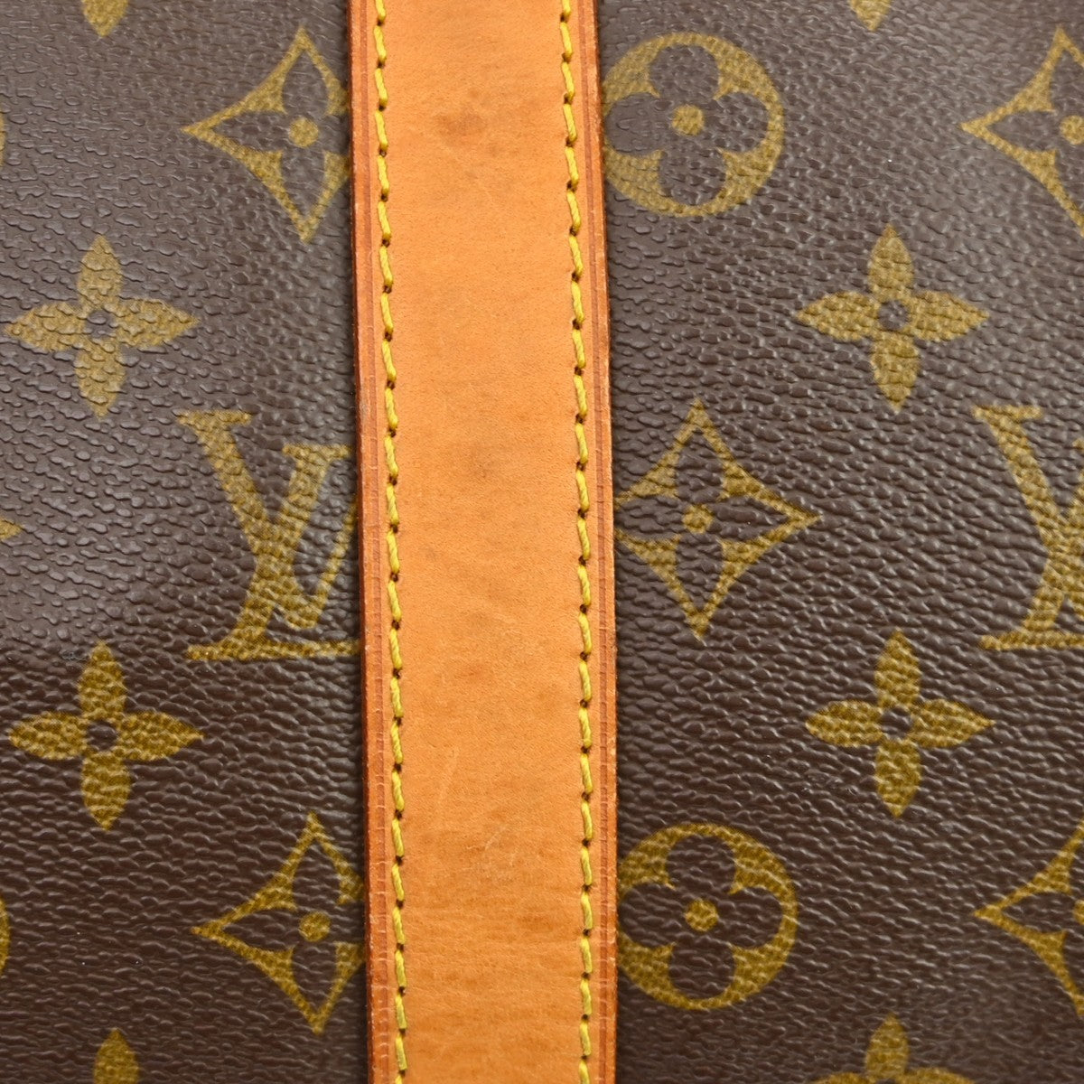 Louis Vuitton Keepall Bag Monogram Canvas, Brown, Canvas, Travel Bag