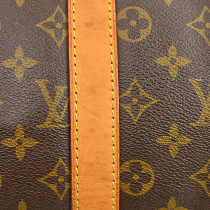 Louis Vuitton Keepall Bag Monogram Canvas, Brown, Canvas, Travel Bag