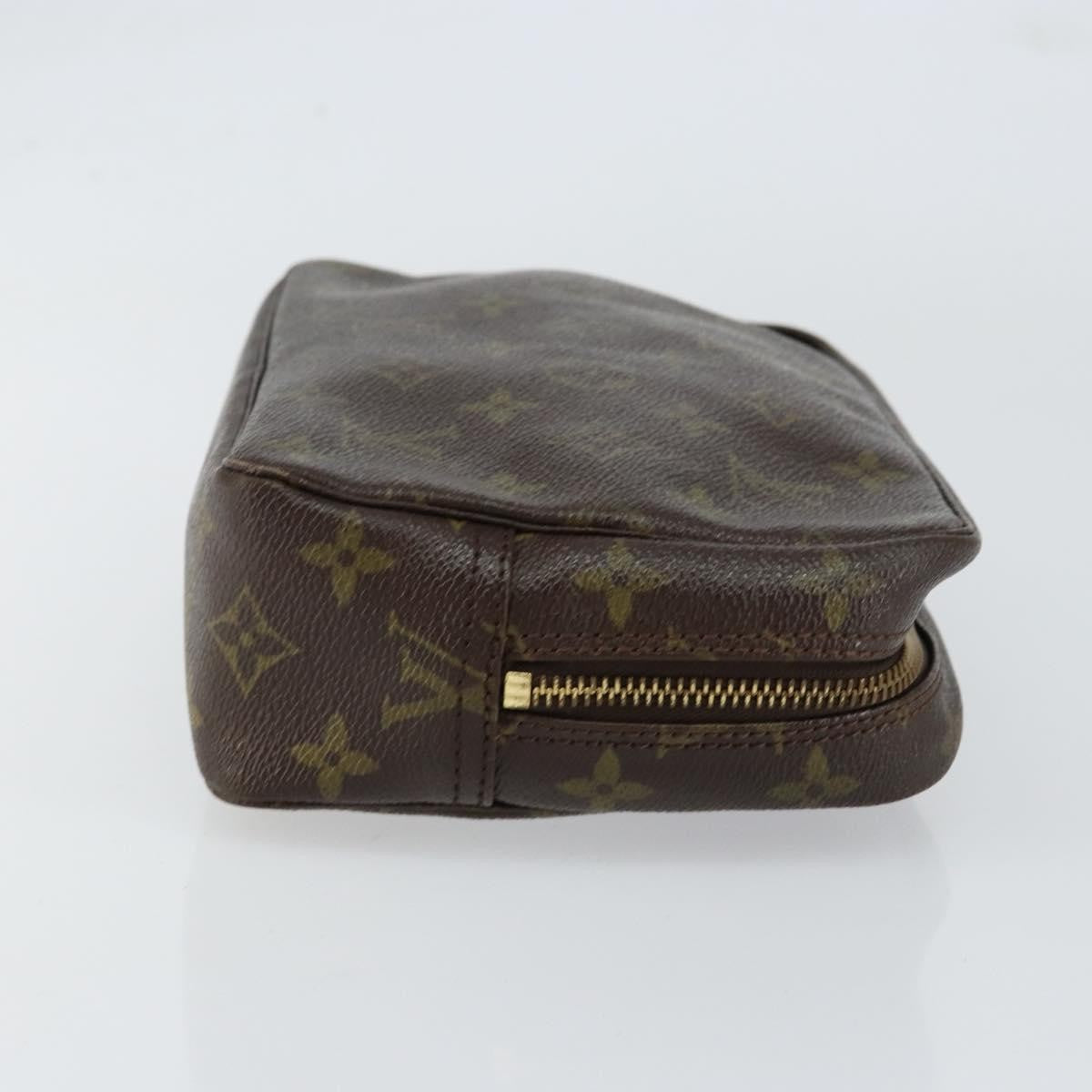 Louis Vuitton Trousse Toiletry Pouch Monogram Canvas, BROWN, CANVAS, Toiletry Case