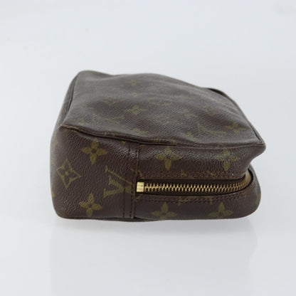 Louis Vuitton Trousse Toiletry Pouch Monogram Canvas, BROWN, CANVAS, Toiletry Case
