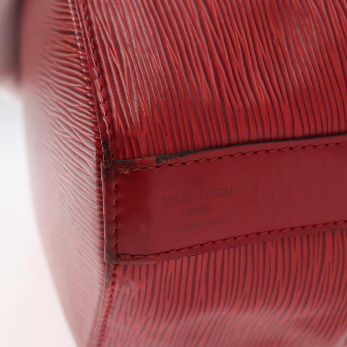 Louis Vuitton Vintage Sac d'Epaule Handbag Epi Leather, RED, LEATHER, Shoulder bag