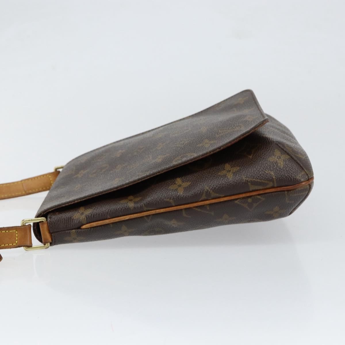 Louis Vuitton Musette Salsa Handbag Monogram Canvas, BROWN, CANVAS, Shoulder bag