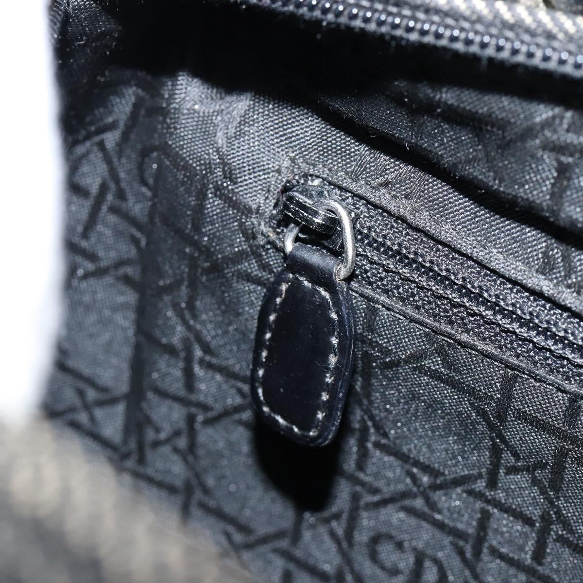 Christian Dior Vintage Lady Dior Bag Cannage Quilt Denim, BLACK, DENIM_JEANS, Handbag