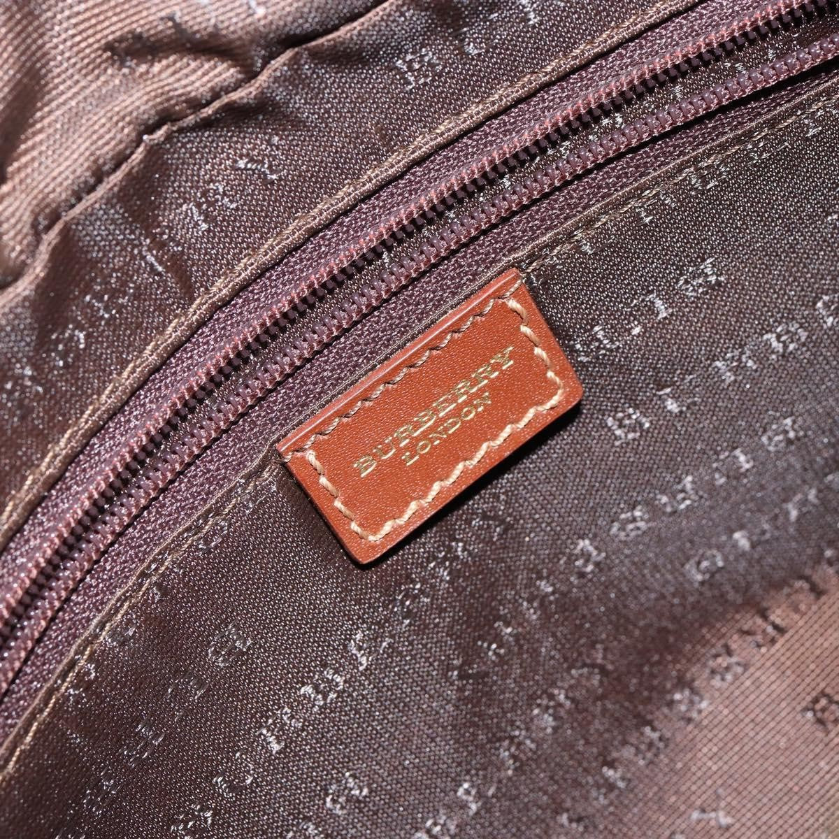 Burberry Nova check Shoulder bag Canvas, BEIGE, CANVAS, Shoulder bag