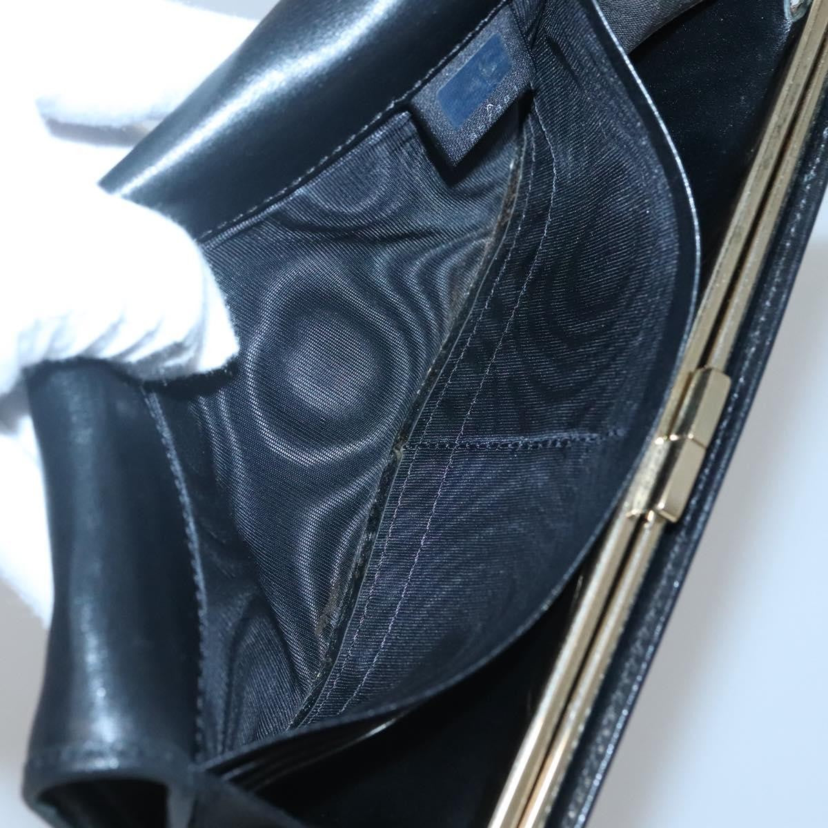 Fendi FF Flap Wallet Zucca Canvas with Embossed Leather, BLACK, CANVAS, Wallets