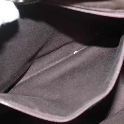 Bally Vintage Tote Bag Canvas, BROWN, CANVAS, Tote bag