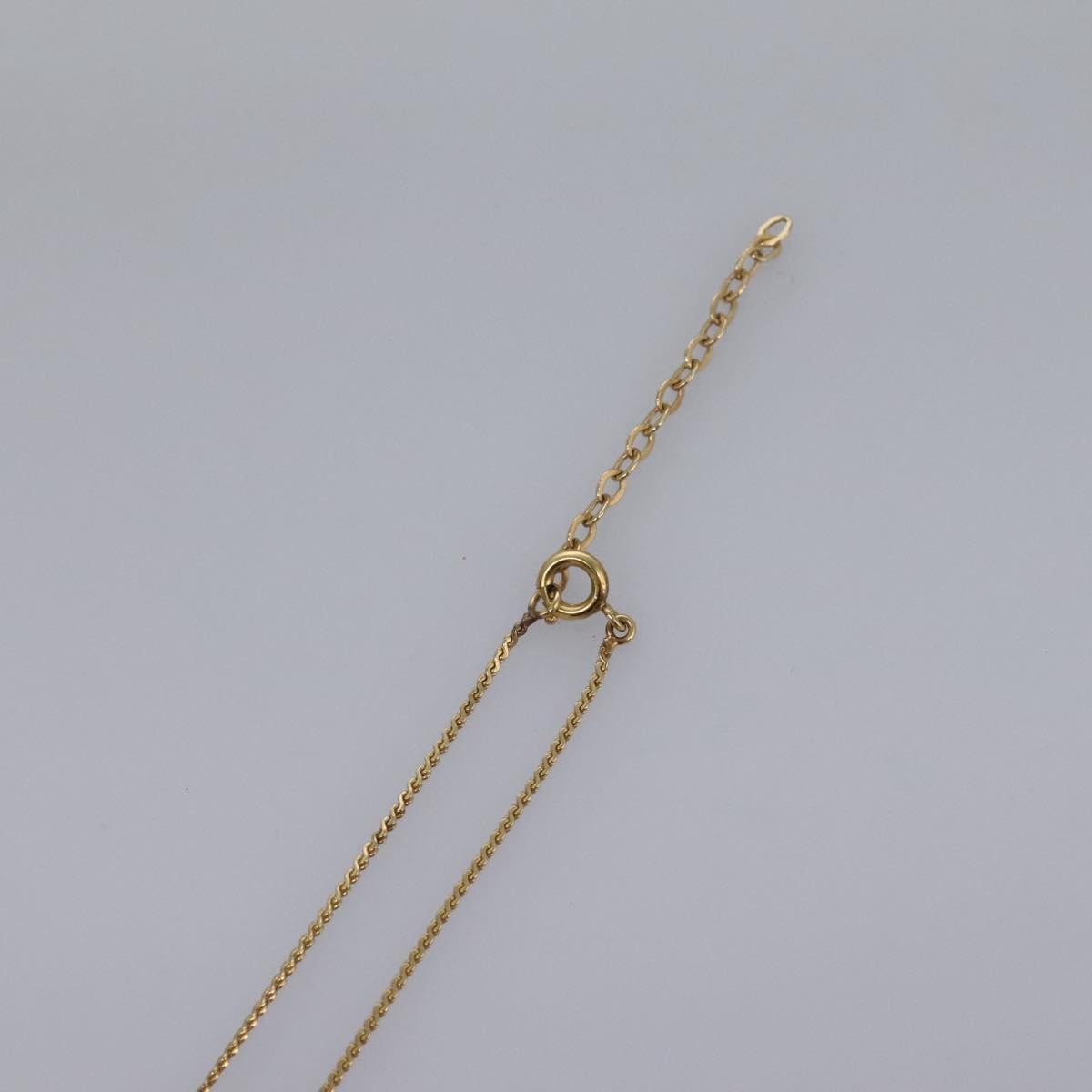 Christian Dior CD Pendant Necklace Gold-plated, GOLD, METAL, Necklace