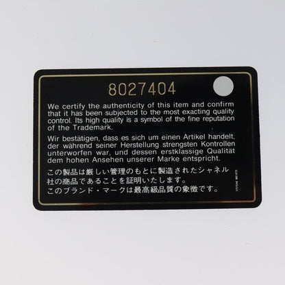 Chanel Vintage Olsen CC Chain Shoulder Bag Canvas and Leather, BLACK, CANVAS, Shoulder bag