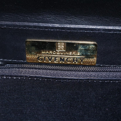 Givenchy Vintage Handbag Leather, BLACK, LEATHER, Handbag