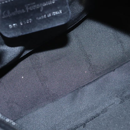 Salvatore Ferragamo Shoulder Bag Wool, GRAY, WOOL, Shoulder bag