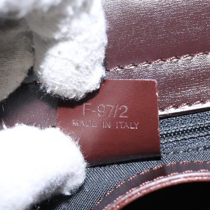 Celine Handbag Leather, BROWN, LEATHER, Handbag