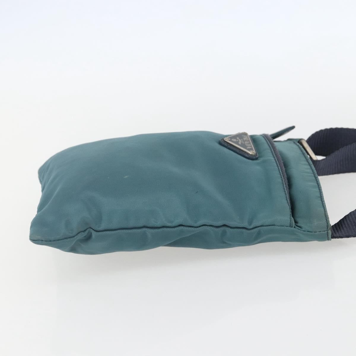 Prada Vintage Shoulder Bag Tessuto, BLUE, NYLON, Shoulder bag