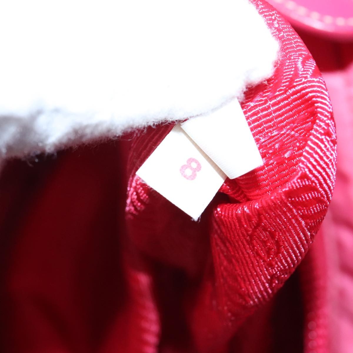 Prada Bow Convertible Tote Tessuto, PINK, NYLON, Tote bag