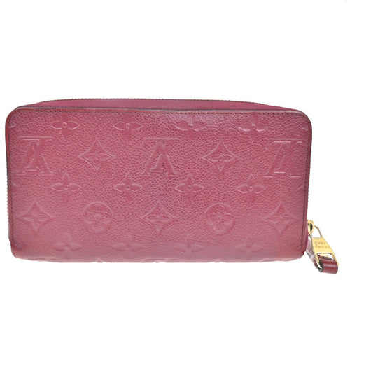 Louis Vuitton Zippy Wallet NM Leather Empreinte, PURPLE, LEATHER, Wallets