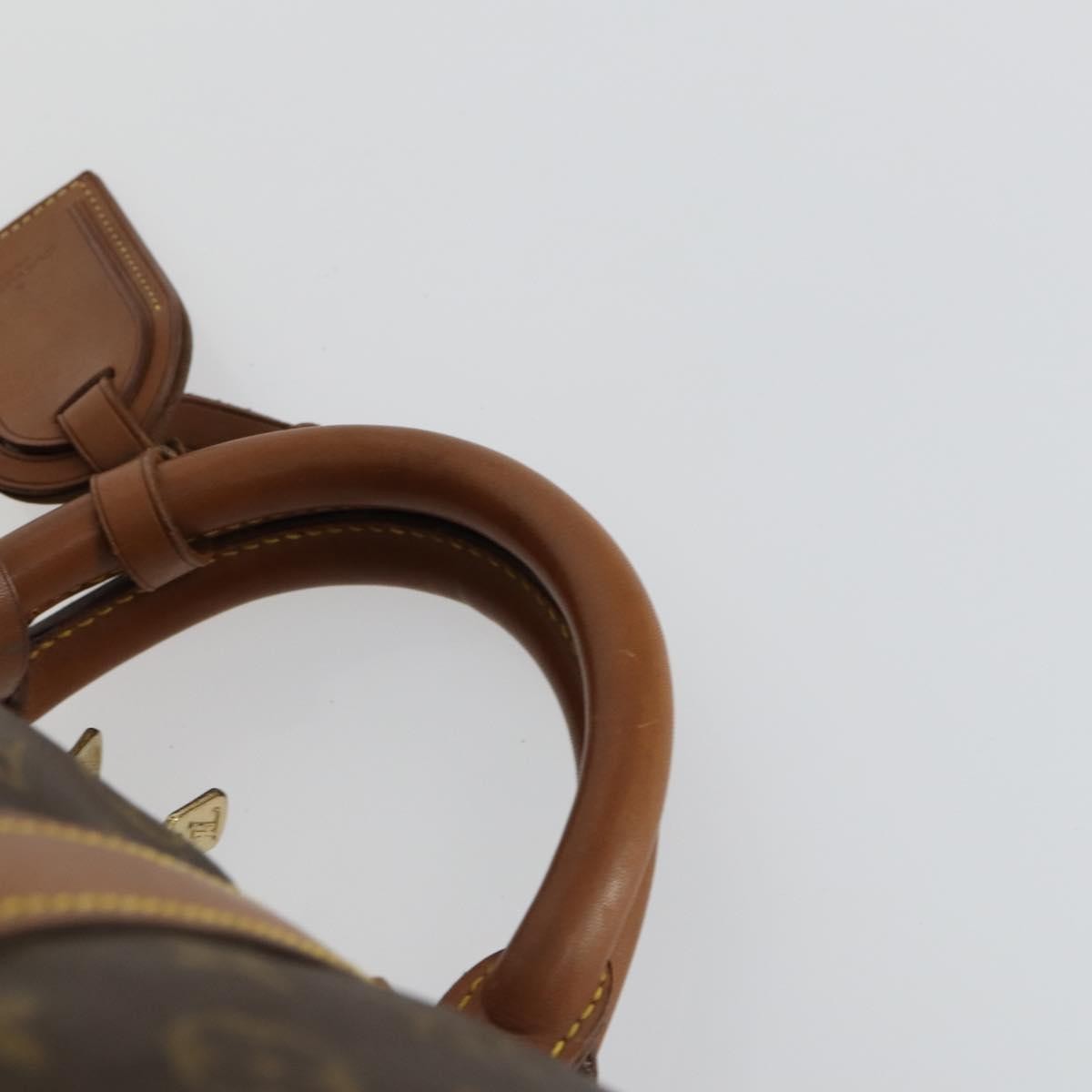Louis Vuitton Keepall Bag Monogram Canvas, BROWN, CANVAS, Travel bag
