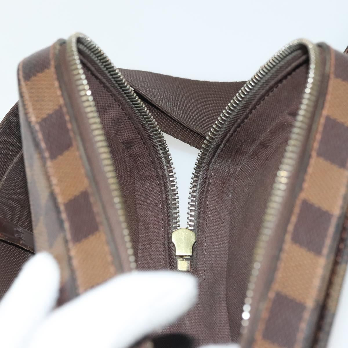 Louis Vuitton Geronimos Waist Bag Damier, BROWN, CANVAS, Shoulder bag